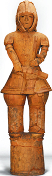 埴輪武装男子立像（国宝）の画像