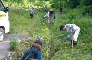 八崎第三地区環境保全協議会：農地維持支払（水路の草刈り）画像