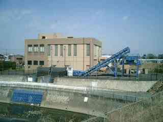 大川排水機場の写真