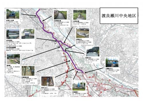 太田幹線水路、矢場幹線水路画像