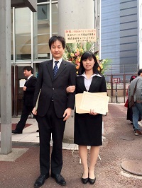 image:Ảnh chụp với thầy giáo tại trường Nhật ngữ Naganuma.