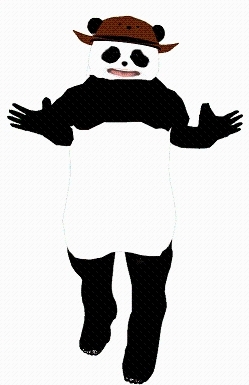 熊猫土竜（パンダモグラ）氏画像