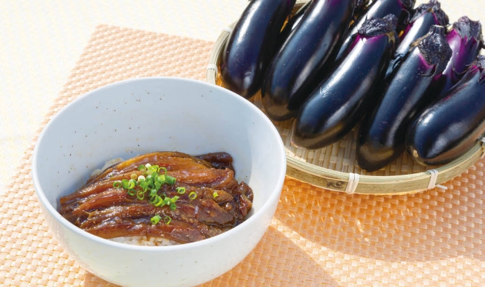 ナスの蒲焼き風の画像