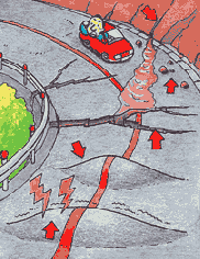 地すべりの前兆現象の画像1