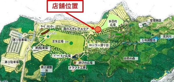 店舗位置図の画像