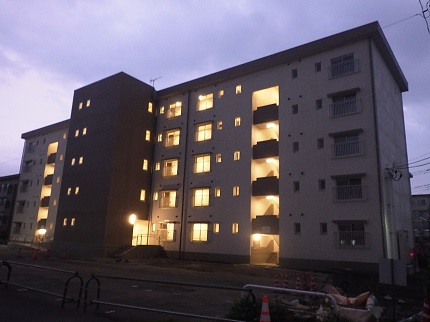 令和元年度広瀬第二県営住宅（74‐Ｈ棟）住戸改善電気設備工事の写真