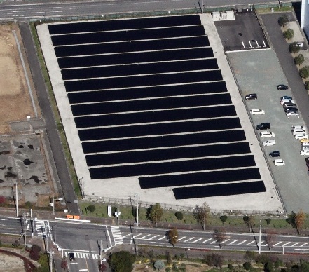 亀里太陽光発電所の写真