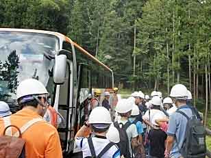 吾妻コース　八ッ場到着写真