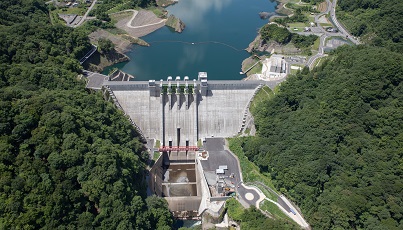 八ッ場発電所のイメージ図画像