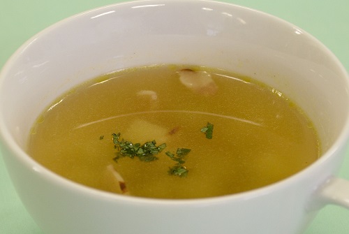高山きゅうりのスープの写真
