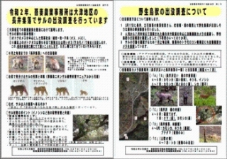 住民向け啓発資料の写真