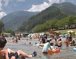 神流の涼の写真