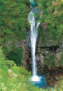 駒止の滝の写真