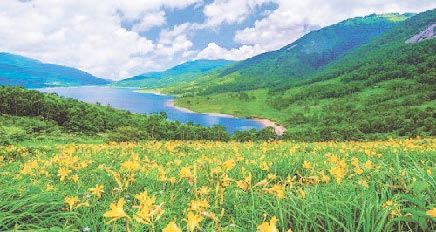 野反湖（中之条町）の写真