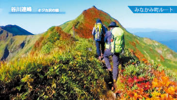 谷川連峰　オジカ沢ノ頭の写真