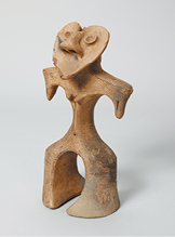 重要文化財　ハート形土偶の画像