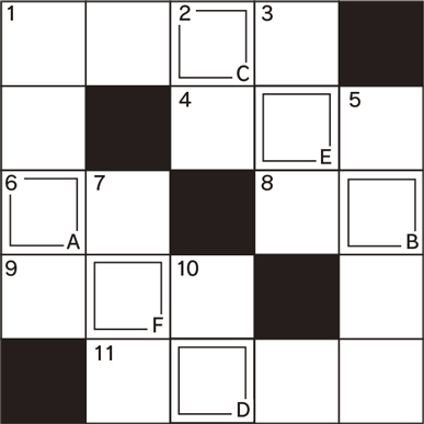 令和元年10月号 クロスワードパズル の画像