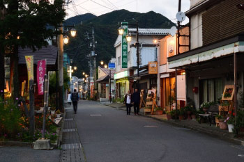 水上温泉中心街の画像