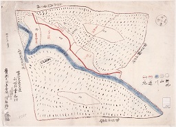 第十九大区小六区利根郡幸知村字限図の画像