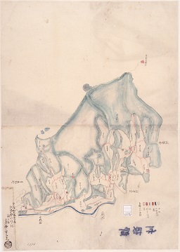 第拾九大区七小区利根郡小川村字限図の画像