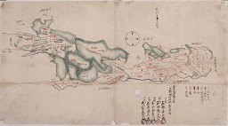 第十九大区二小区上野国利根郡奈良村字限図の画像