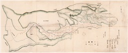 第十九大区二小区利根郡上発知村字限図の画像