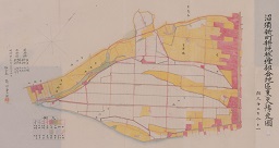 利根郡利南村大字沼須村戸鹿野新町耕地整理地区図面（予定図）の画像