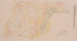 群馬県佐波郡名和村名和西部耕地整理組合地区現形図の画像