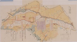 群馬県利根郡薄根村大字宇楚井村耕地整理地区現形全図の画像