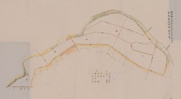 群馬県利根郡利南村大字上久屋村第貳整理地区予定図の画像