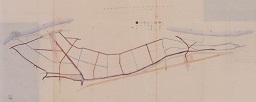 利根郡古馬牧村大字上牧村中川原耕地整理予定図の画像