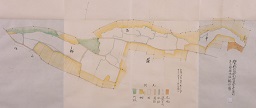 群馬県利根利南村大字上久屋村第三整理地区現形図の画像