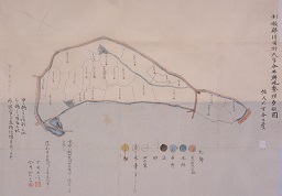 利根郡川田村大字今井耕地整理原形図の画像2