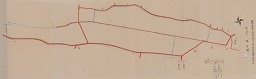 群馬県勢多郡新里村大字新川村耕地整理地区予定図の画像