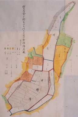 群馬県勢多郡富士見村大字石井整理予定図の画像