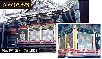 妙技神社本殿の写真