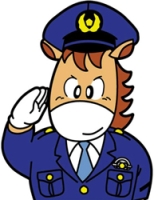 県警察のマスコット「上州くん」の画像
