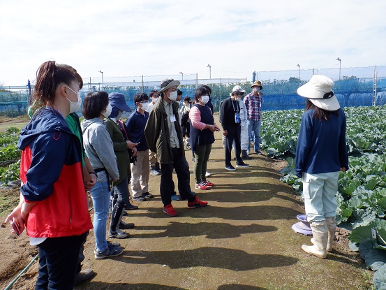 群馬県農業技術センターの視察の画像