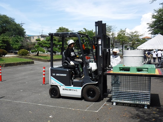 フォークリフト運転技能講習の写真2