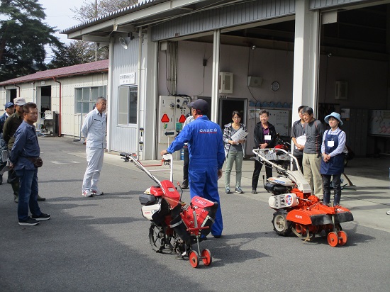 新旧管理機の安全性の比較の写真