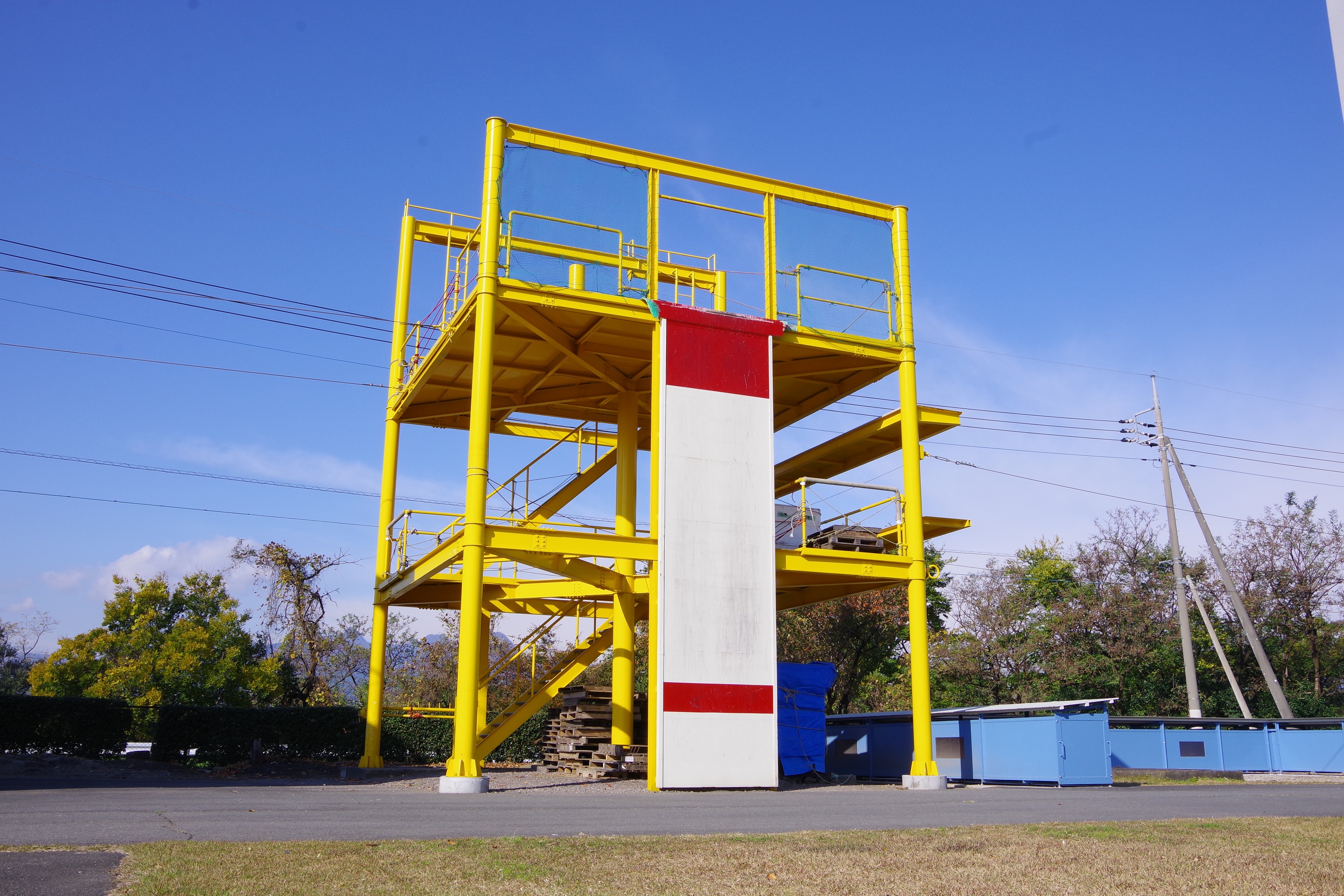 訓練塔（B塔）の写真