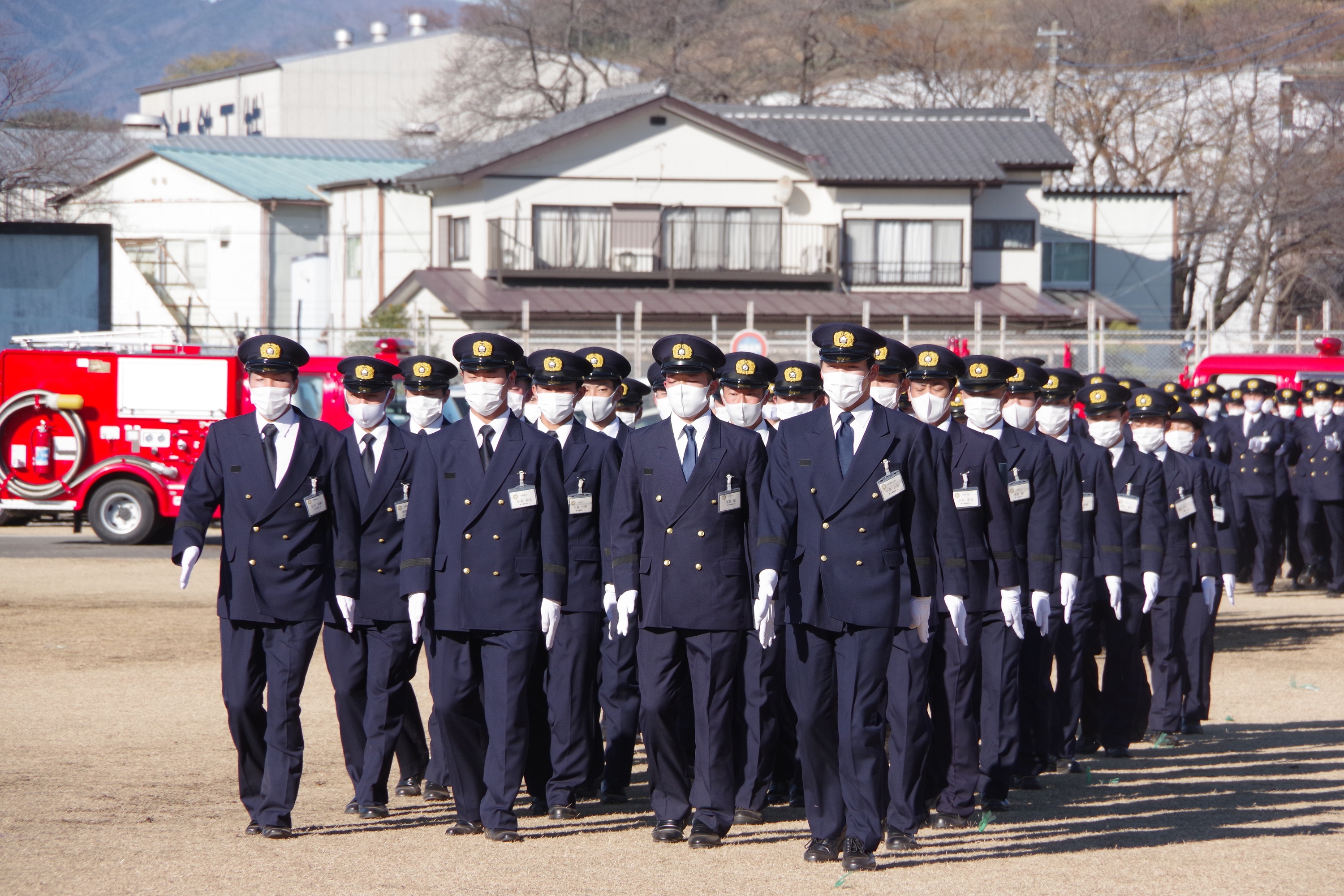 部隊訓練の写真