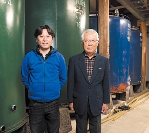 吉田幸雄さんと和弘さんの写真