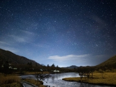 覚満淵（前橋市）「覚満淵の夜」の写真