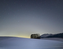 「まるで北海道のような群馬の雪景色」嬬恋村の写真