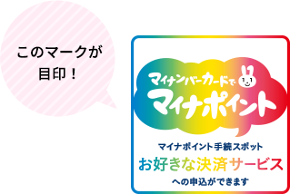 手続スポットマークの画像