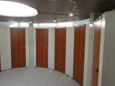 令和3年度群馬県立女子大学円形トイレ改修建築工事写真