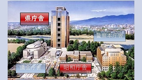 群馬県庁全景イメージ画像