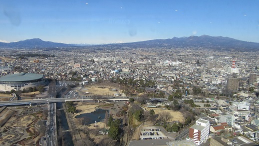 32階展望ホールからの眺望の写真