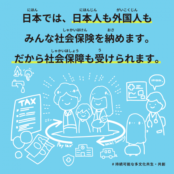 日本の社会保険の画像